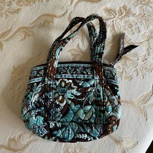 Vera Bradley Java Blue Mini Bag